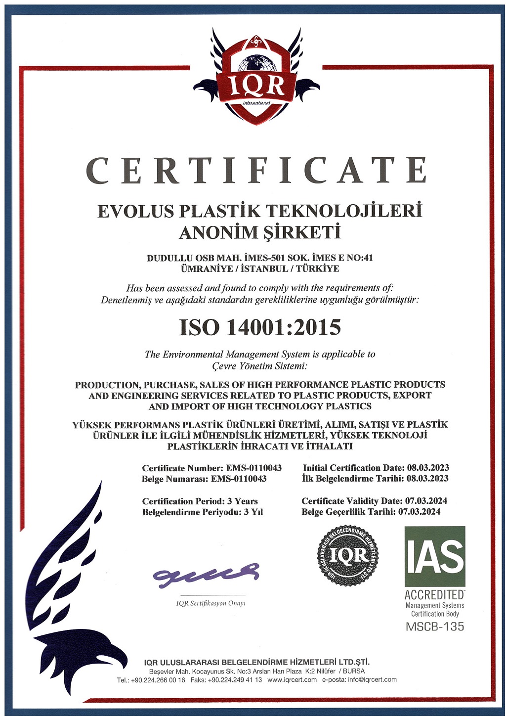 ISO 14000:2015